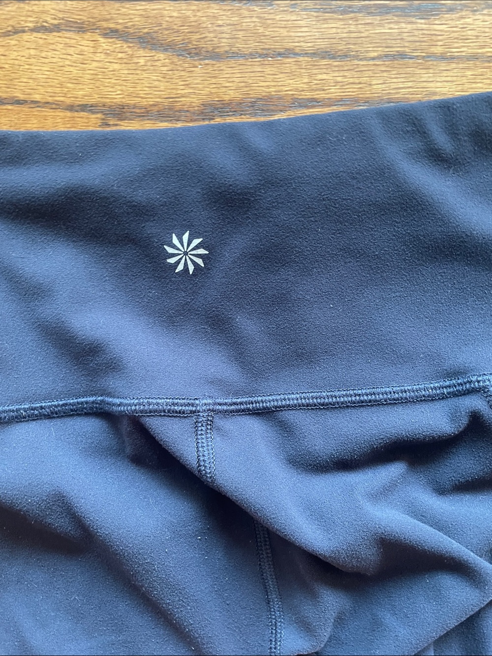 Athleta Blue High-Waist Athletic Leggings